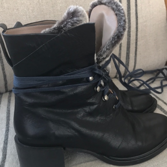 Coclico Made in Spain lace up black boot - Picture 6 of 11